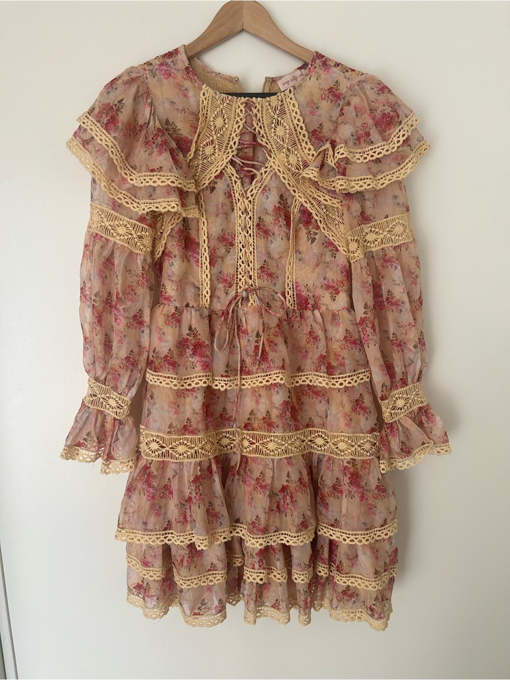 EUC Ivy City Co Farrah Autumn Fall Midi Dress